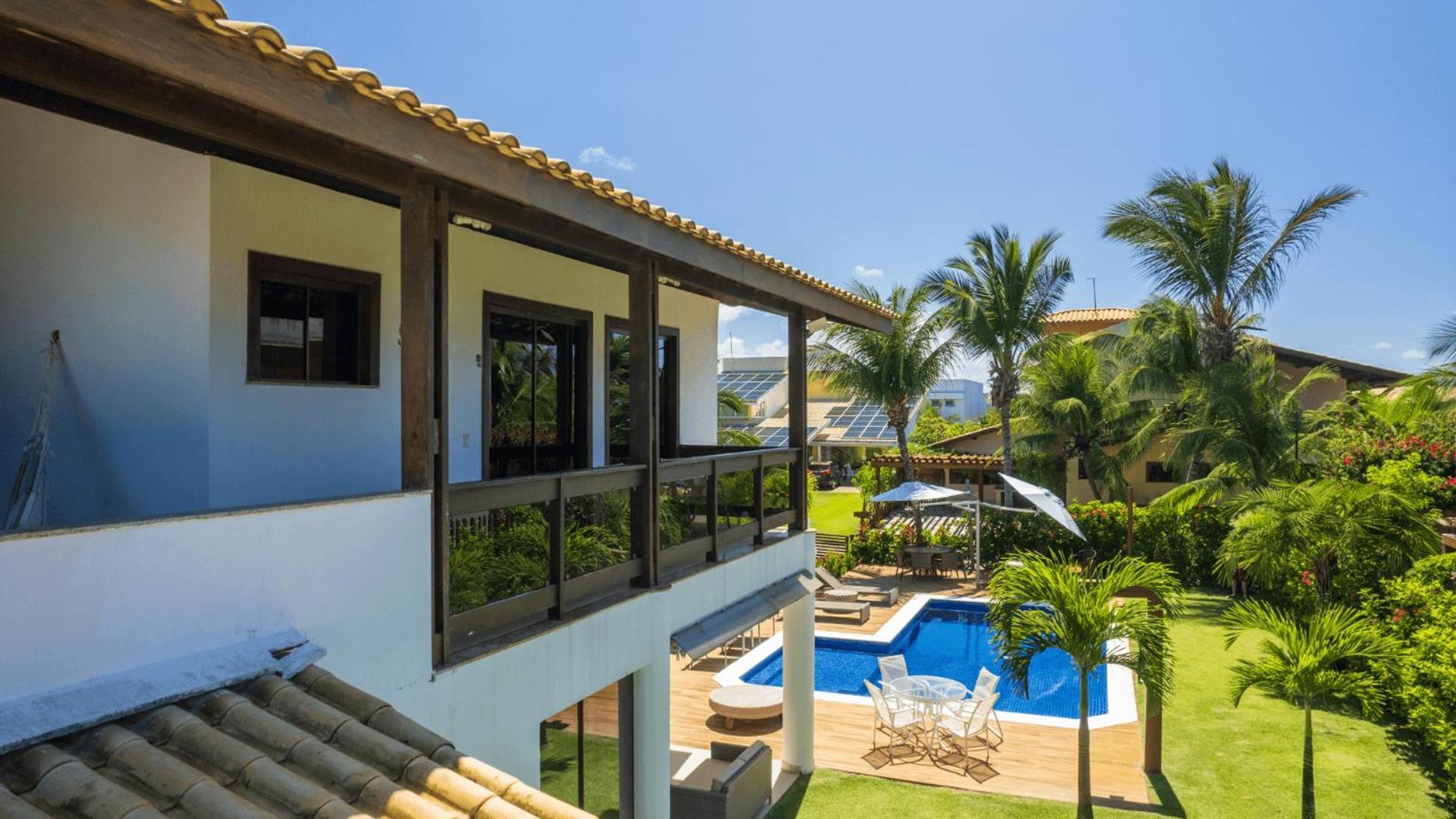 Casa Cerqueira 4 Suites Guarajuba Cond. Frente Mar Camassari Szoba fotó