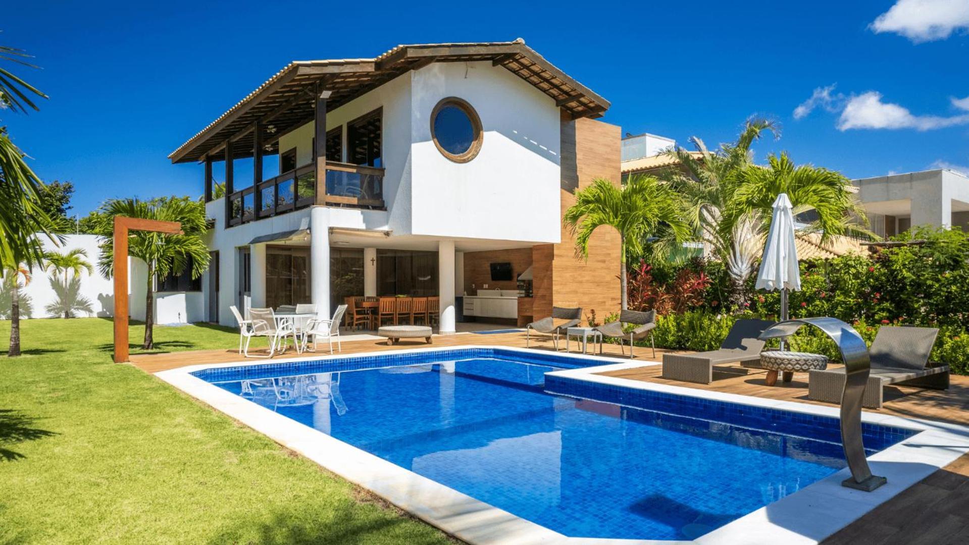 Casa Cerqueira 4 Suites Guarajuba Cond. Frente Mar Camassari Szoba fotó